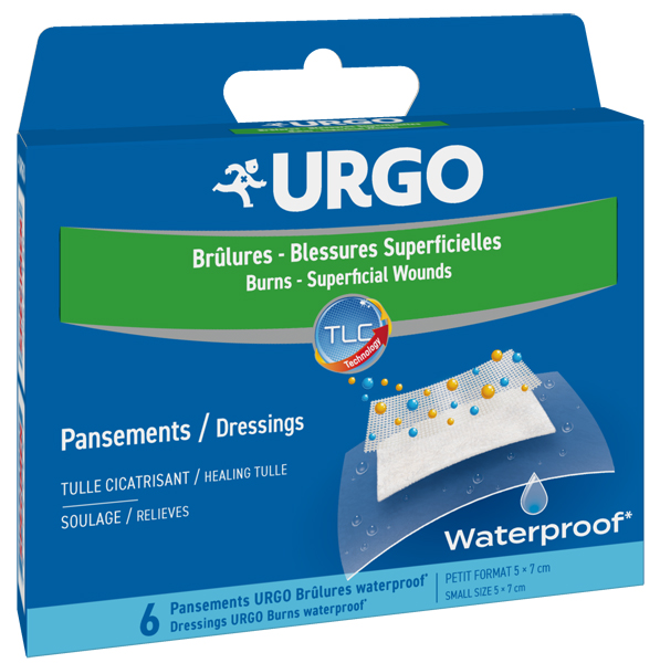 URGO USTIONI SUPERFICIALI WATERPROOF 5 X 7 CM 6 PEZZI - farmasconti.eu