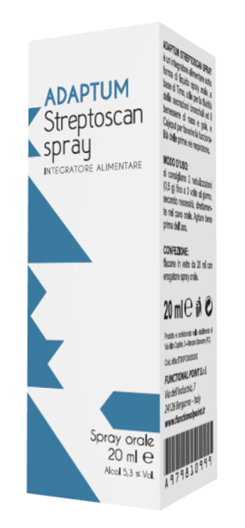 ADAPTUM STREPTOSCAN SPRAY 20 ML - farmasconti.eu