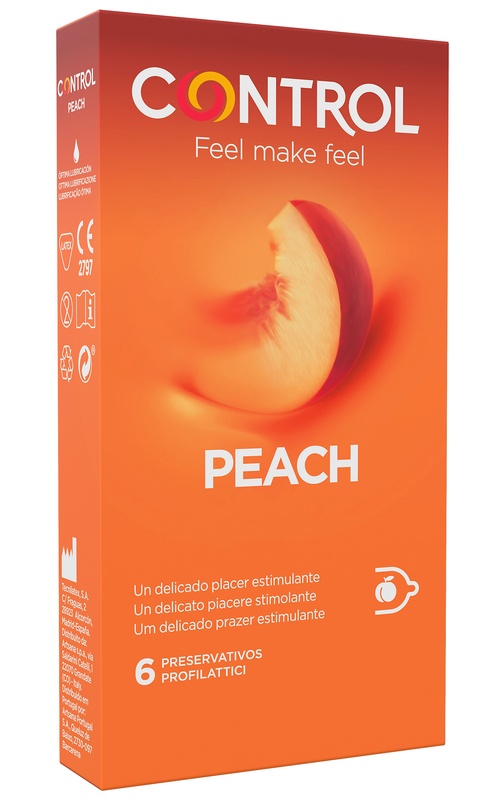 CONTROL PEACH 6 PEZZI - farmasconti.eu