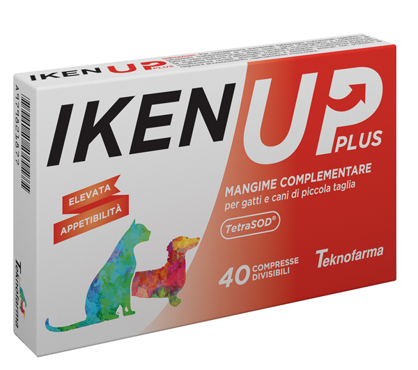 IKEN UP PLUS CANI GATTI PICCOLA TAGLIA SCATOLA 40 COMPRESSE - farmasconti.eu