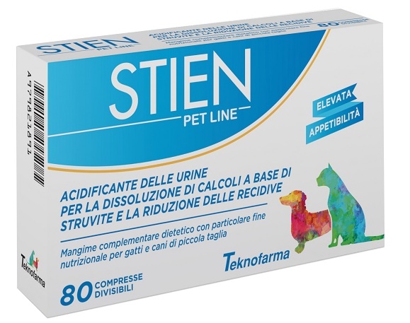 STIEN PET LINE GATTI/CANI PICCOLA TAGLIA 80 COMPRESSE DIVISIBILI - farmasconti.eu