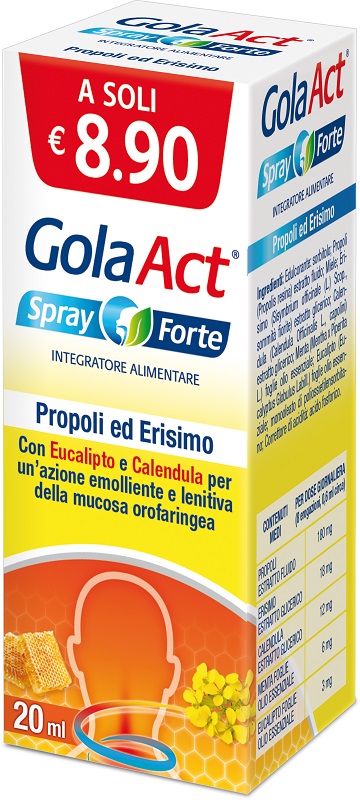 GOLA ACT SPRAY FORTE 20 ML - farmasconti.eu