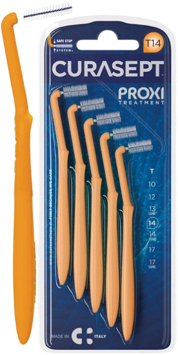 CURASEPT PROXI ANGLE P08 ARANTIO CHIARO/TANGERINO 5 PEZZI - farmasconti.eu