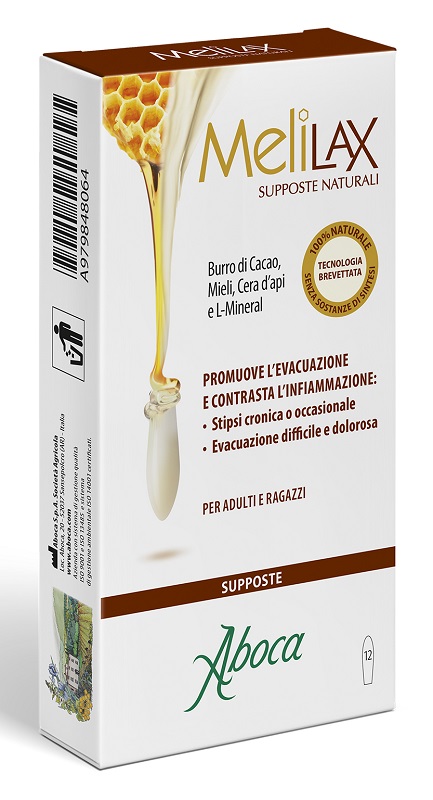 MELILAX 12 SUPPOSTE - farmasconti.eu