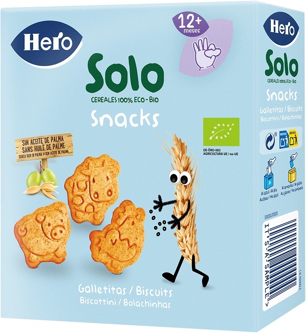 HERO SOLO BISCOTTI ANIMAL BIO 100 G - farmasconti.eu