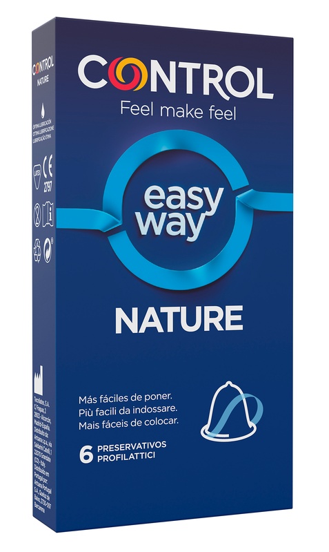 PROFILATTICO CONTROL EASY WAY NATURE 6 PEZZI - farmasconti.eu