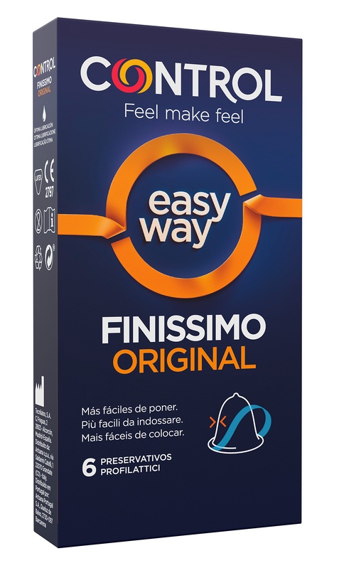 PROFILATTICO CONTROL EASY WAY FINISSIMO ORIGINAL 6 PEZZI - farmasconti.eu
