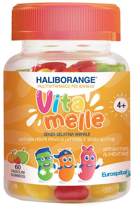 HALIBORANGE VITAMELLE 60 JELLY BEANS DA 1,44 G - farmasconti.eu