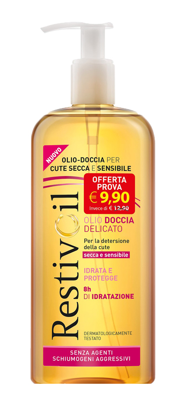 RESTIVOIL OLIO DOCCIA DELICATO 400 ML TAGLIO PREZZO - farmasconti.eu