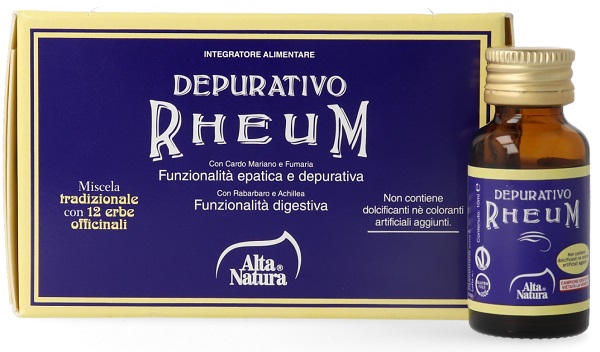 DEPURATIVO RHEUM 8 FLACONCINI DA 10 ML - farmasconti.eu