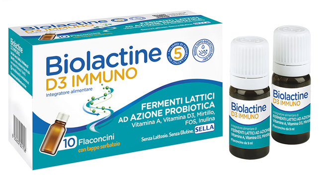 BIOLACTINE D3 IMMUNO 10 FLACONCINI - farmasconti.eu