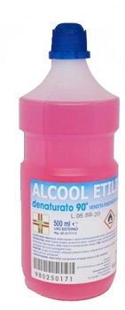 ALCOOL ETILICO DENATURATO 500 ML - farmasconti.eu