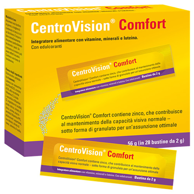 CENTROVISION COMFORT 28 BUSTINE GUSTO ARANCIA - farmasconti.eu