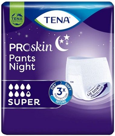 PANNOLONE PULL UP NOTTE TENA PANTS NIGHT M 10 PEZZI - farmasconti.eu