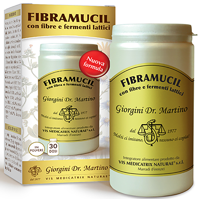 FIBRAMUCIL CON FIBRE E FERMENTI LATTICI POLVERE 120 G - farmasconti.eu