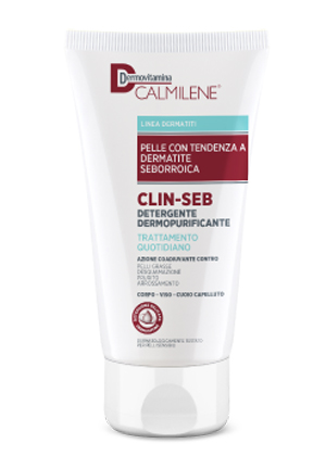 DERMOVITAMINA CALMILENE CLIN-SEB DETERGENTE DERMOPURIFICANTE TRATTAMENTO QUOTIDIANO 200 ML - farmasconti.eu