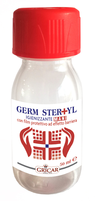 IGIENIZZANTE PROTETTIVO MANI GERM STER+YL FLACONE 50 ML - farmasconti.eu
