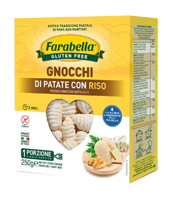 FARABELLA GNOCCHI PATATE CON RISO 250 G - farmasconti.eu