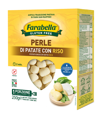FARABELLA PERLE PATATE CON RISO 250 G - farmasconti.eu
