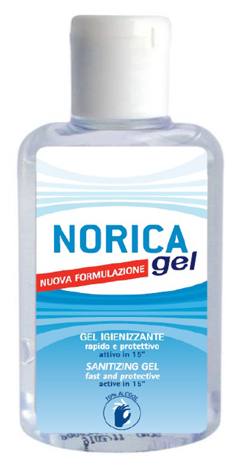 NORICA GEL IGIENIZZANTE MANI NUOVA FORMULAZIONE 80 ML - farmasconti.eu