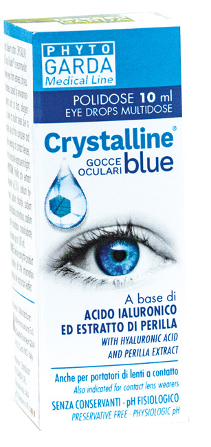 CRYSTALLINE BLUE GOCCE POLIDOSE 10 ML - farmasconti.eu