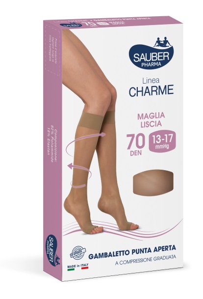 SAUBER GAMBALETTO OPEN TOE 70 DENARI MAGLIA LISCIA NEUTRO BEIGE TAGLIA 4 - farmasconti.eu
