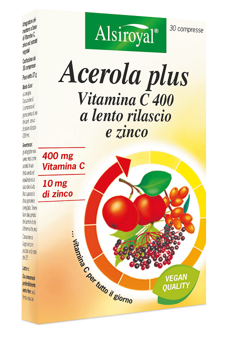ACEROLA 400 PLUS 30 COMPRESSE - farmasconti.eu
