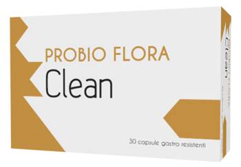 PROBIO FLORA CLEAN 30 CAPSULE GASTRORESISTENTI - farmasconti.eu