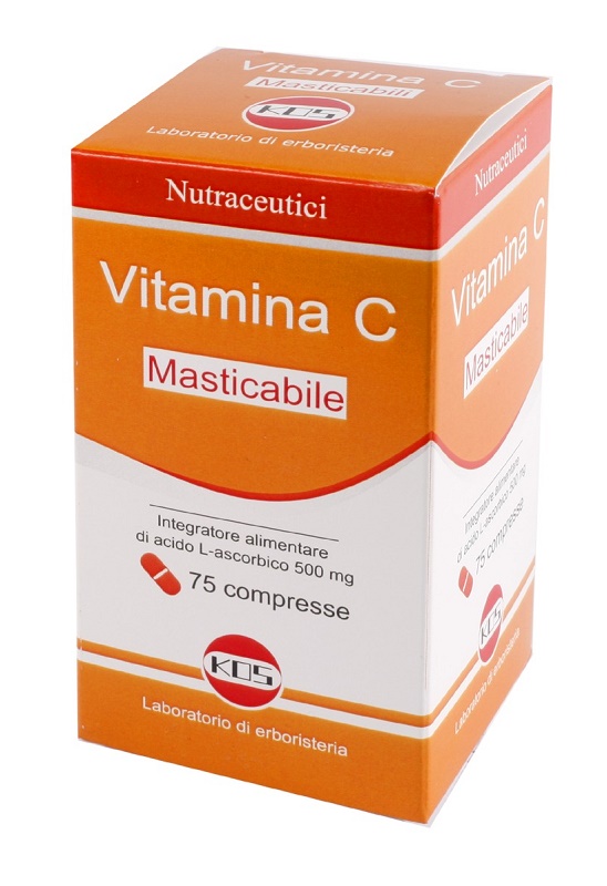 VITAMINA C MASTICABILE 75 COMPRESSE - farmasconti.eu