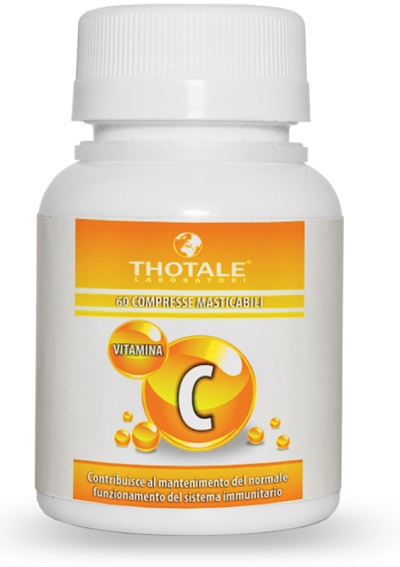 THOTALE VITAMINA C 60 COMPRESSE MASTICABILI - farmasconti.eu