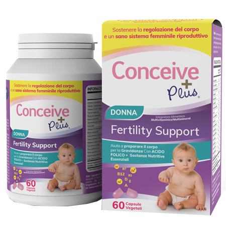 CONCEIVE PLUS SUPPORTO FERTILITA' FEMMINILE 60 CAPSULE - farmasconti.eu