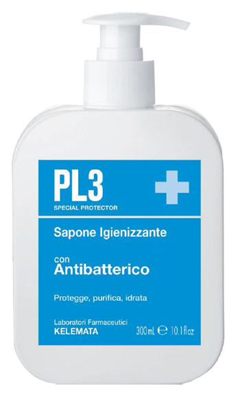 PL3 SAPONE IGIENIZZANTE CON ANTIBATTERICO 300 ML - farmasconti.eu