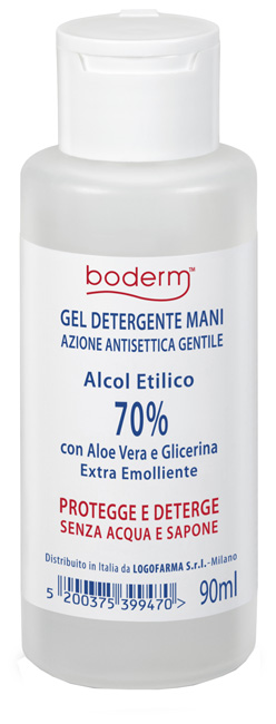 BODERM HAND CLEANSING GEL 70% 90 ML - farmasconti.eu