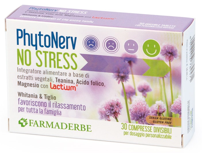 PHYTONERV NO STRESS 30 COMPRESSE - farmasconti.eu