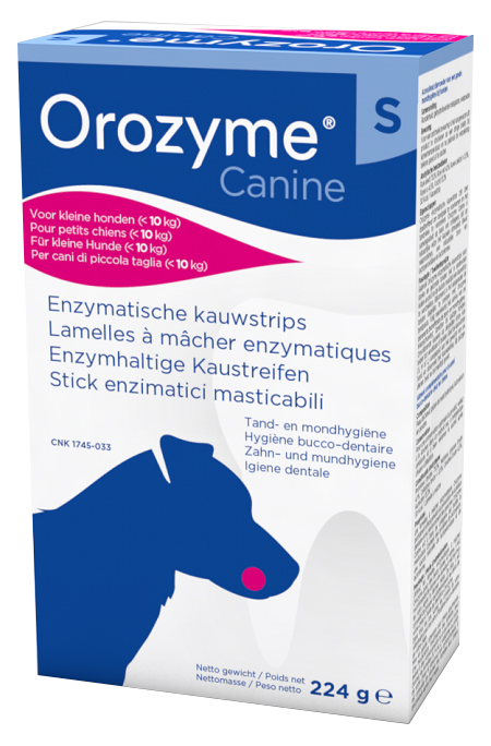 OROZYME CANINE STRISCE ENZIMATICHE MASTICABILI PER CANI DI TAGLIA PICCOLA - farmasconti.eu
