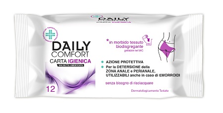 DAILY COMFORT CARTA IGIENICA 12 PEZZI - farmasconti.eu