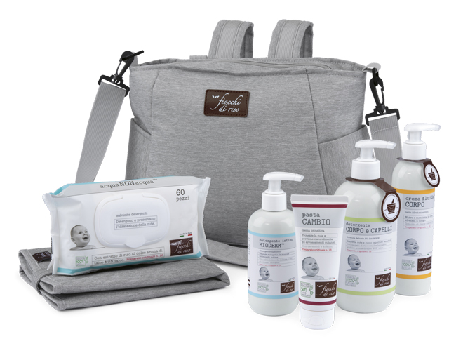 FIOCCHI DI RISO COFANETTO BORSA-ZAINO FASCIATOIO - farmasconti.eu