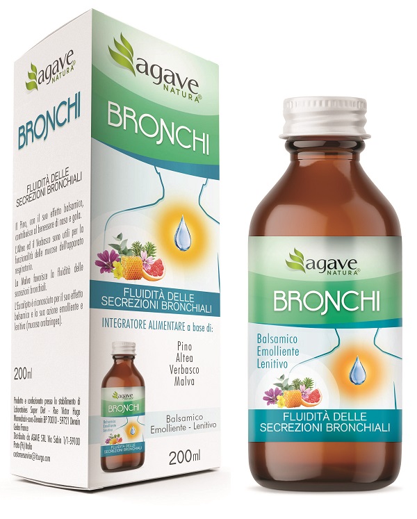 AGAVE NATURA SCIROPPO BRONCHI 200 ML - farmasconti.eu