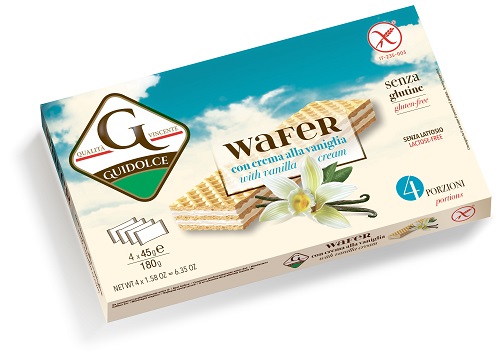 WAFER CON CREMA ALLA VANIGLIA 4 PORZIONI X 45 G - farmasconti.eu