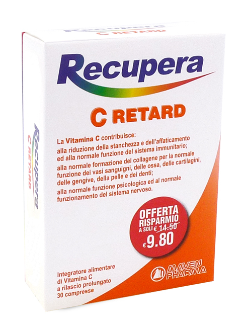 RECUPERA C RETARD 30 COMPRESSE - farmasconti.eu
