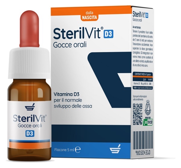 STERILVIT D3 GOCCE 5 ML - farmasconti.eu