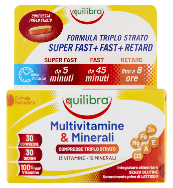 MULTIVITAMINE&MINERALI 30 COMPRESSE - farmasconti.eu