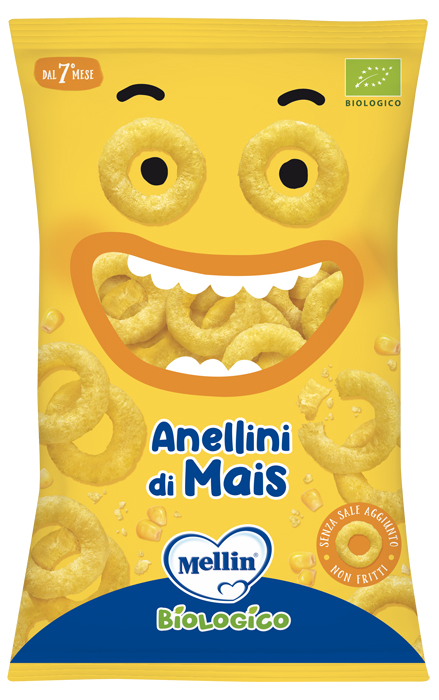 MELLIN SNACK BIO ANELLINI MAIS 15 G - farmasconti.eu