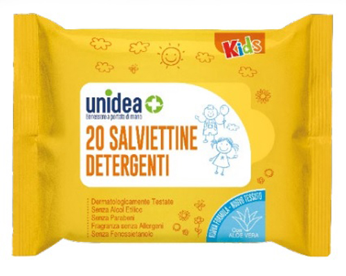 UNIDEA SALVIETTE UMIDIFICATE BABY POCKET 20 PEZZI - farmasconti.eu