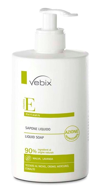 VEBIX PHYTAMIN SAPONE MANI AZIONE IGIENIZZANTE 500 ML - farmasconti.eu