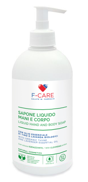 F CARE SAPONE LIQUIDO BIO IGIENIZZANTE 500 ML - farmasconti.eu