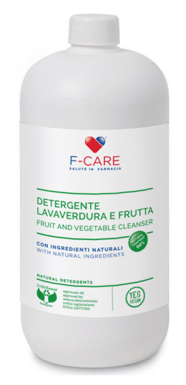 F CARE DETERGENTE VERDURA FRUTTA BIO 1000 ML - farmasconti.eu
