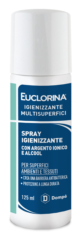 EUCLORINA IGIENIZZANTE MULTISUPERFICI SPRAY 125 ML - farmasconti.eu