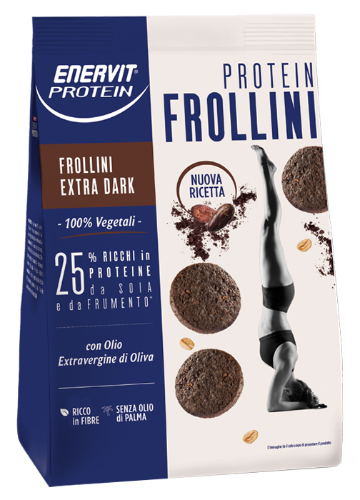 ENERVIT PROTEIN FROLLINI EXTRA DARK 200 G - farmasconti.eu