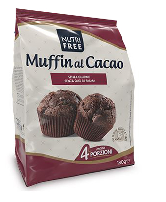NUTRIFREE MUFFIN AL CACAO 4 X 45 G - farmasconti.eu
